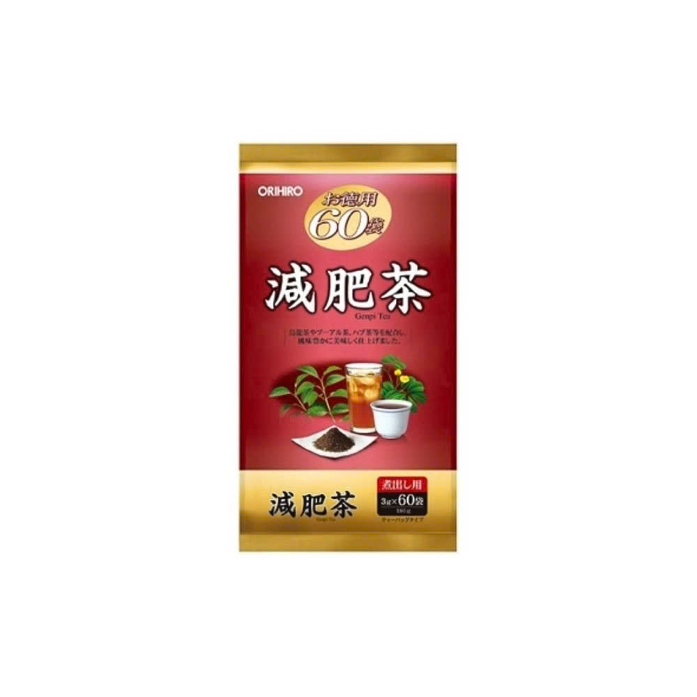 Trà Thảo Dược Giảm Cân Mỡ Bụng Genpi Tea Orihiro 60 Gói