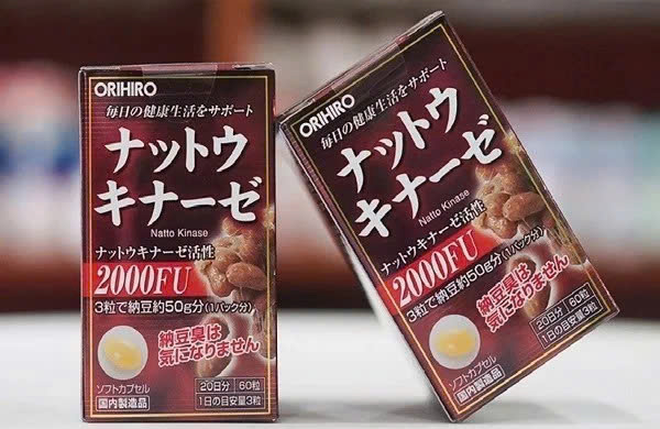 Viên Uống Hỗ Trợ Chống Đột Quỵ Orihiro Nattokinase 60 Viên