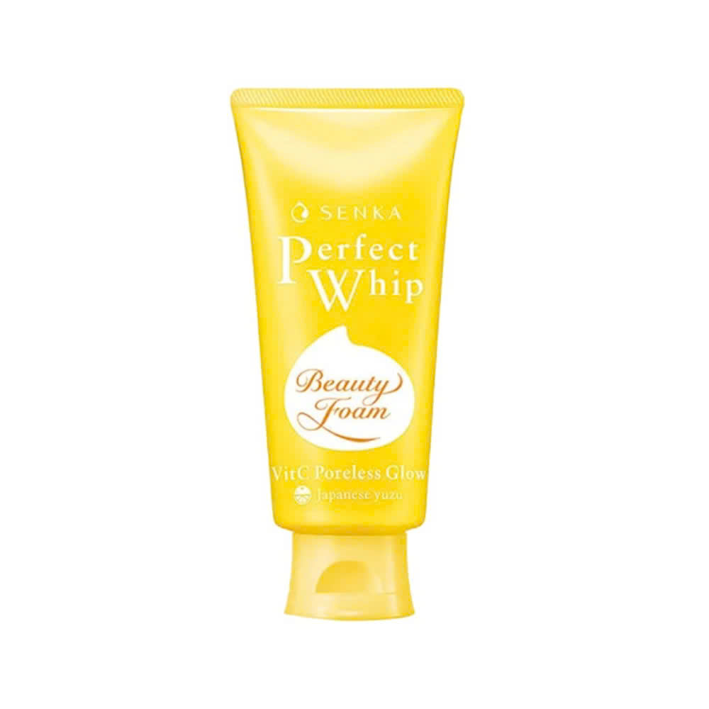 Sữa Rửa Mặt Senka Perfect Whip Vitamin C Poreless Glow 100g