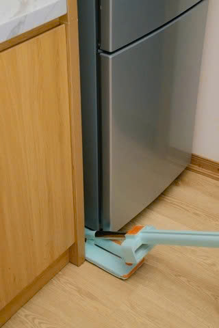 Cây Lau Nhà Tự Vắt Chữ Nhật Kaiyo Màu Xanh Mint