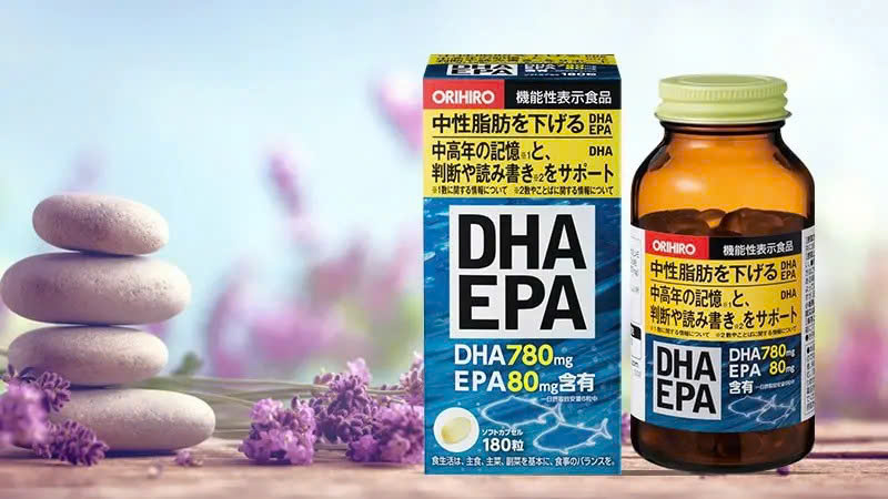 Viên Uống Bổ Não DHA EPA Orihiro 180 Viên