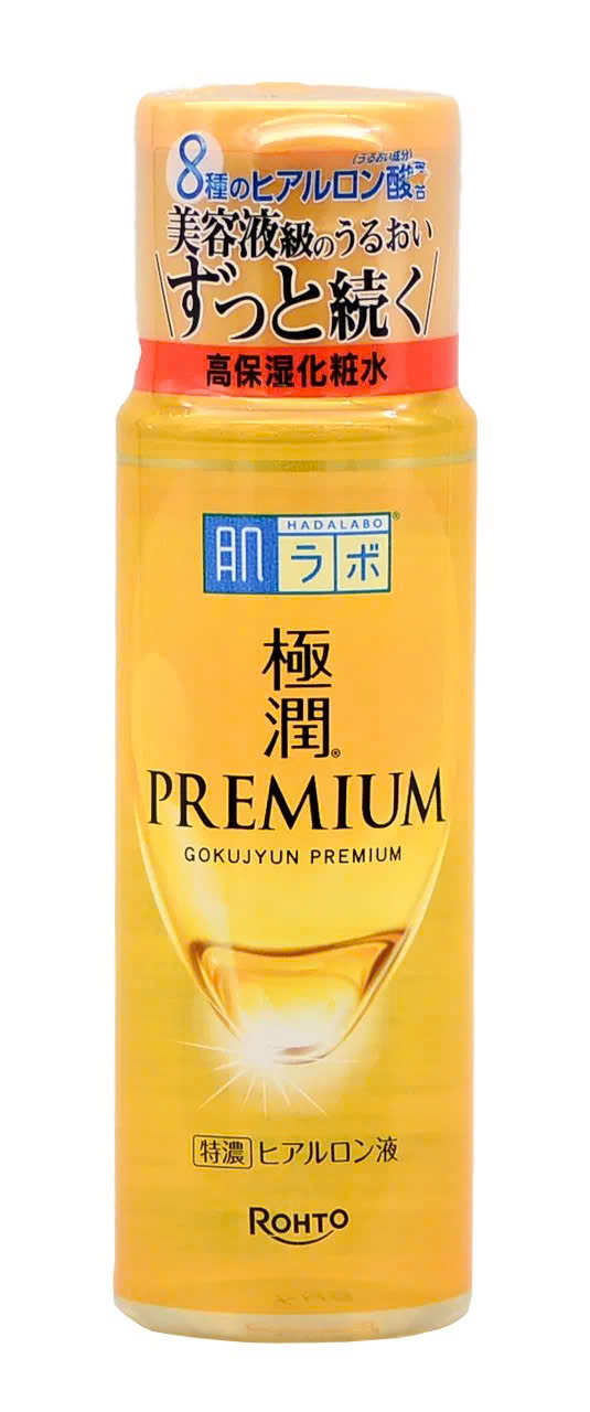 Nước Hoa Hồng Dưỡng Ẩm Cao Cấp, Dưỡng Da Căng Mượt Hada Labo Gokujyun Premium Hydrating Lotion 170ML