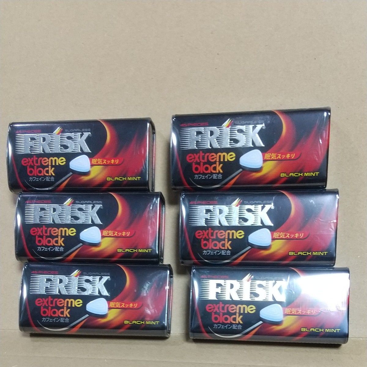 Kẹo Frisk Extreme Black Black Mint - Hộp 45 Viên