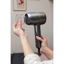 Máy Sấy Tóc Ion Âm Hai Chiều Nóng Lạnh Kaiyo, Model KHD-418, Màu Ghi Đậm