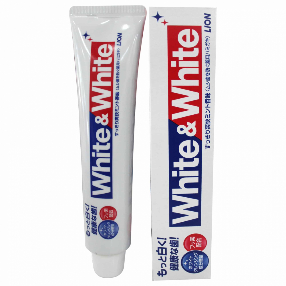 Kem Đánh Răng Trắng Răng White White Nhật Bản 150g