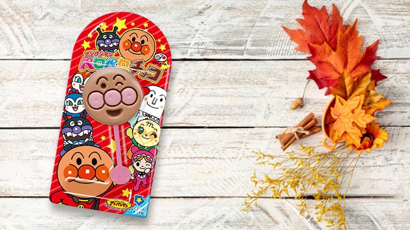 Kẹo socola hình Anpanman lollipop 12g