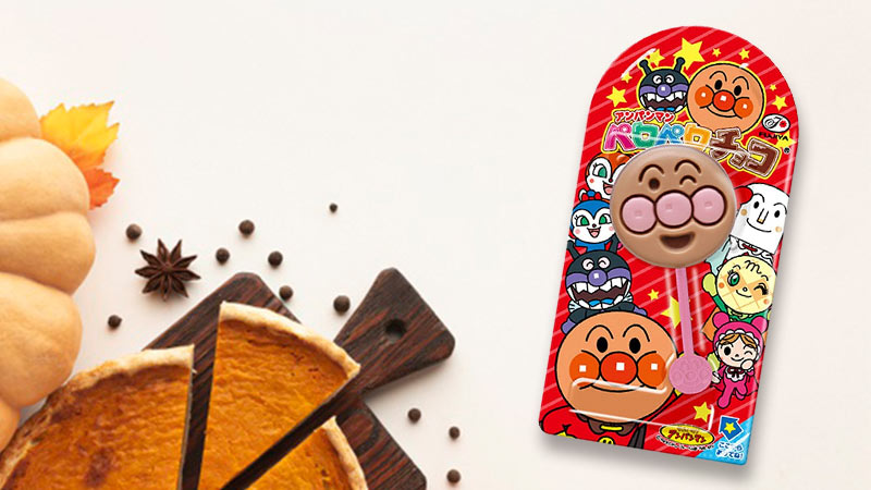 Kẹo socola hình Anpanman lollipop 12g