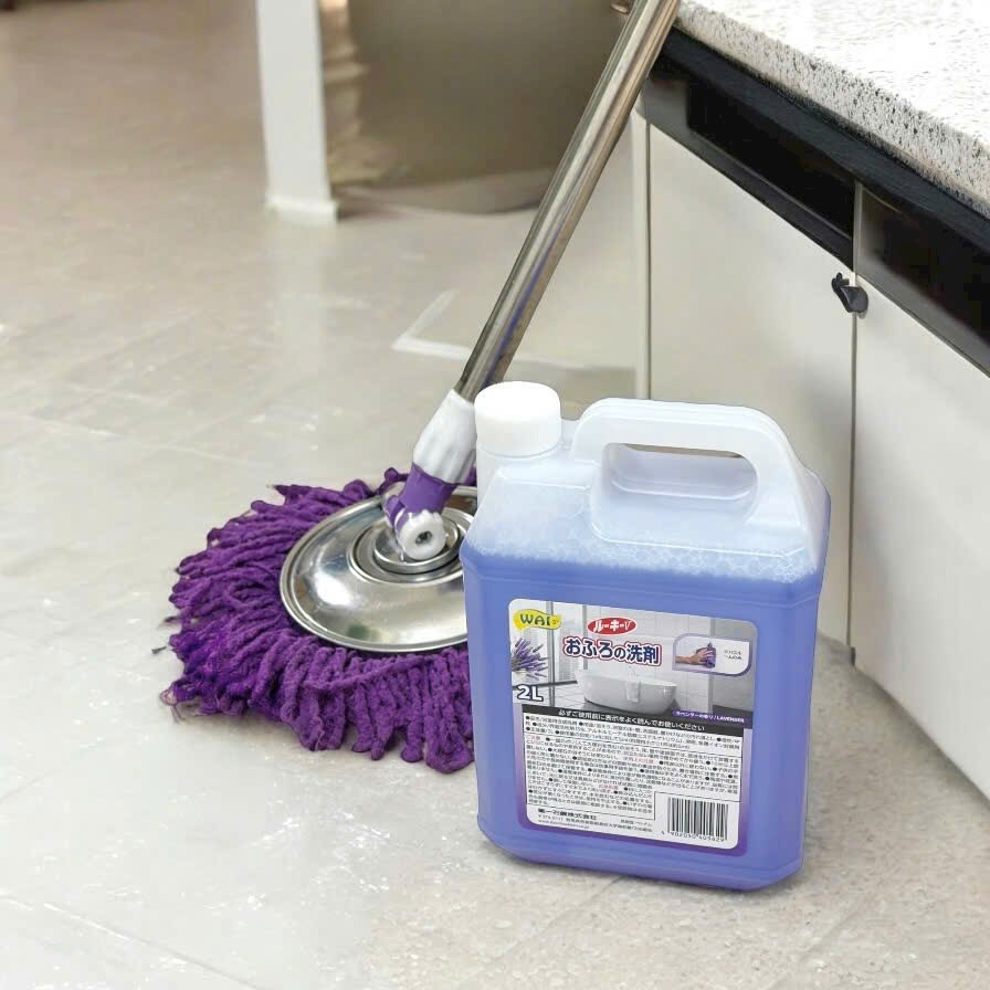 Nước Lau Sàn - Tẩy Nhà Tắm WAI Rookie Hương Lavender 2 Lít