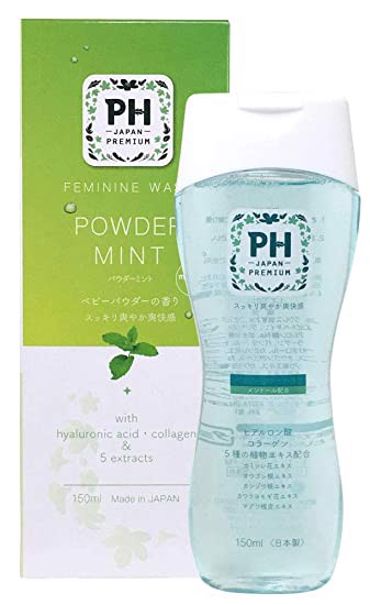 Dung dịch vệ sinh phụ nữ pH Care Japan Premium 150ml - Xanh lá