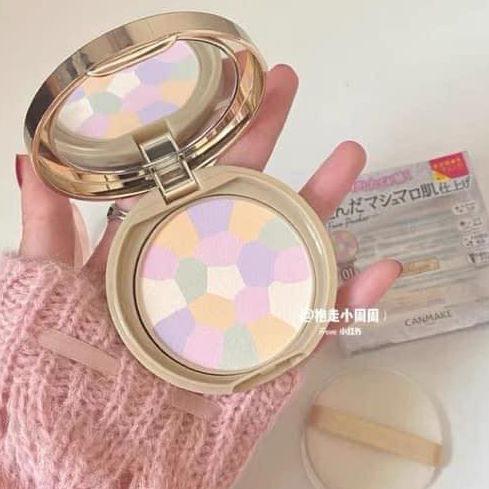 Phấn Phủ Đa Sắc Siêu Mịn Canmake Marshmallow Finish Powder Abloom Màu 01