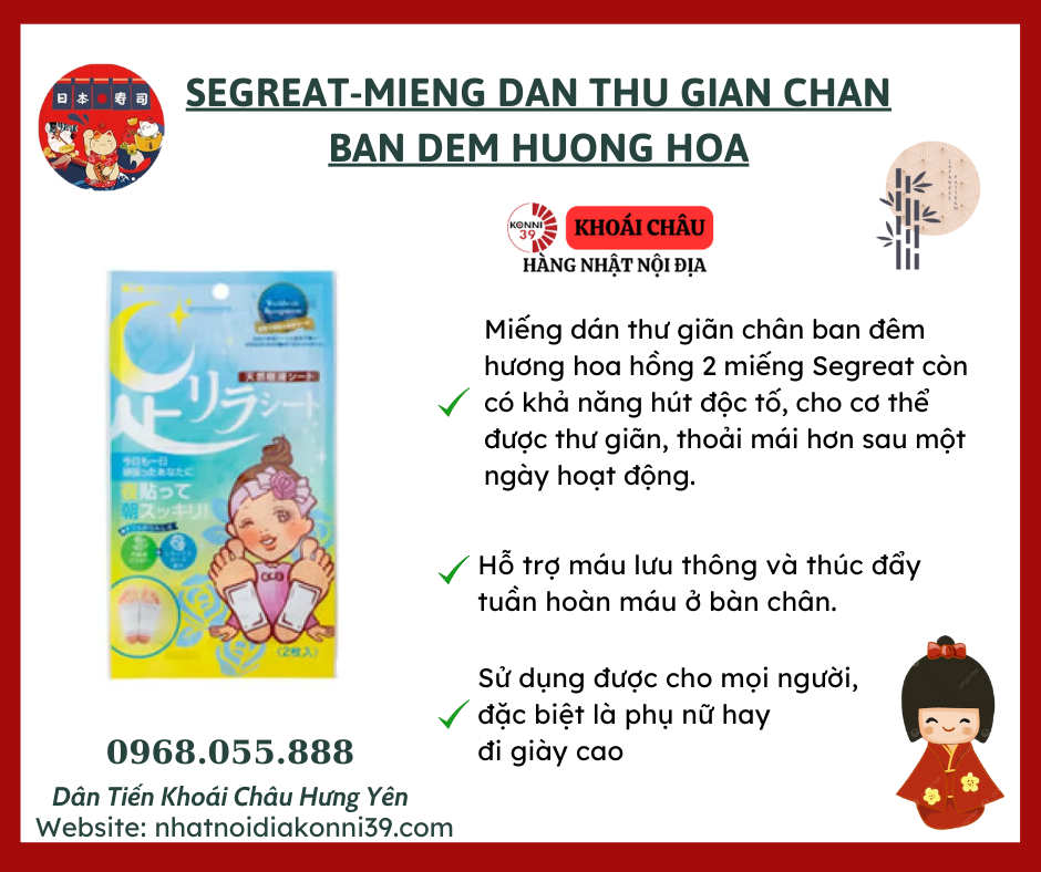 SEGREAT-MIENG DAN THU GIAN CHAN BAN DEM HUONG HOA