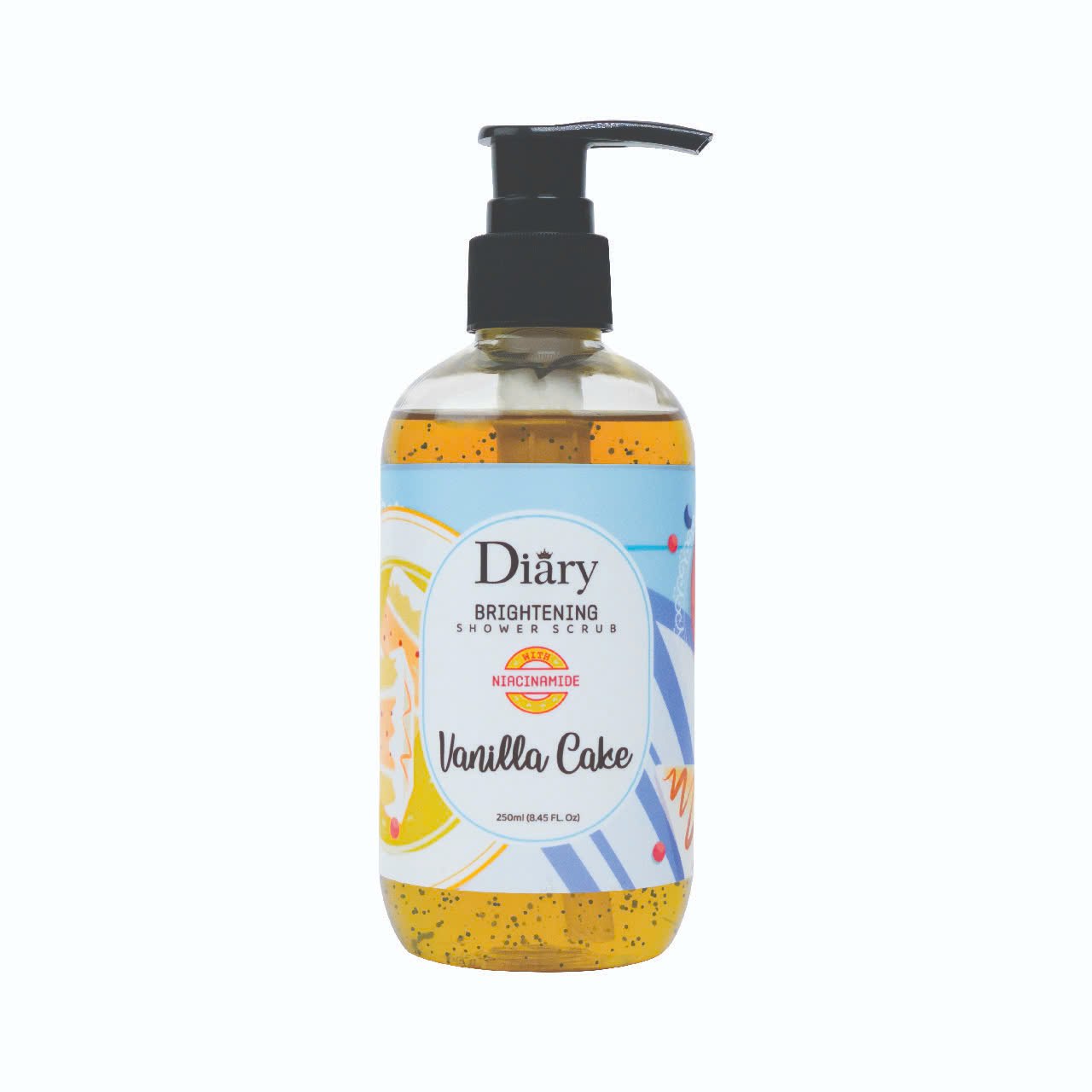 Gel Tắm Dưỡng Da Trắng Sáng Diary Vanilla Cake (250Ml)