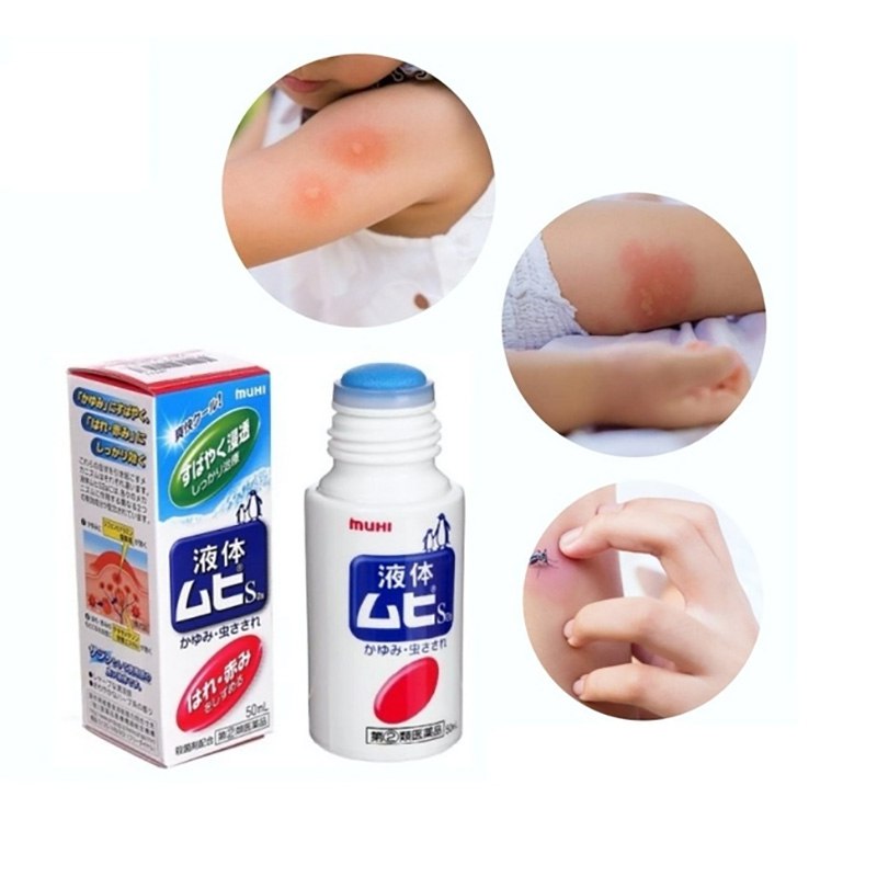 Lăn Bôi Muỗi Đốt Và Côn Trùng Cắn Muhi 50ml