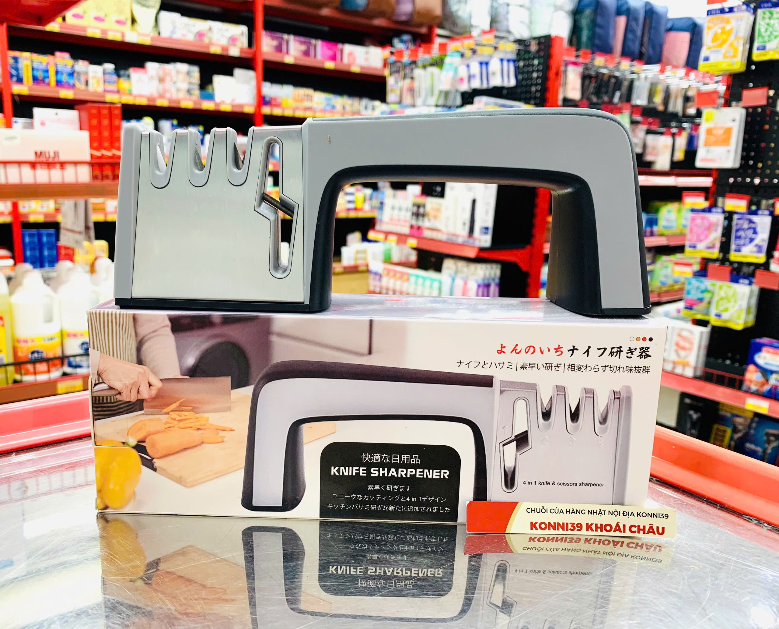 Mài Dao Knife Sharpener Màu Đen
