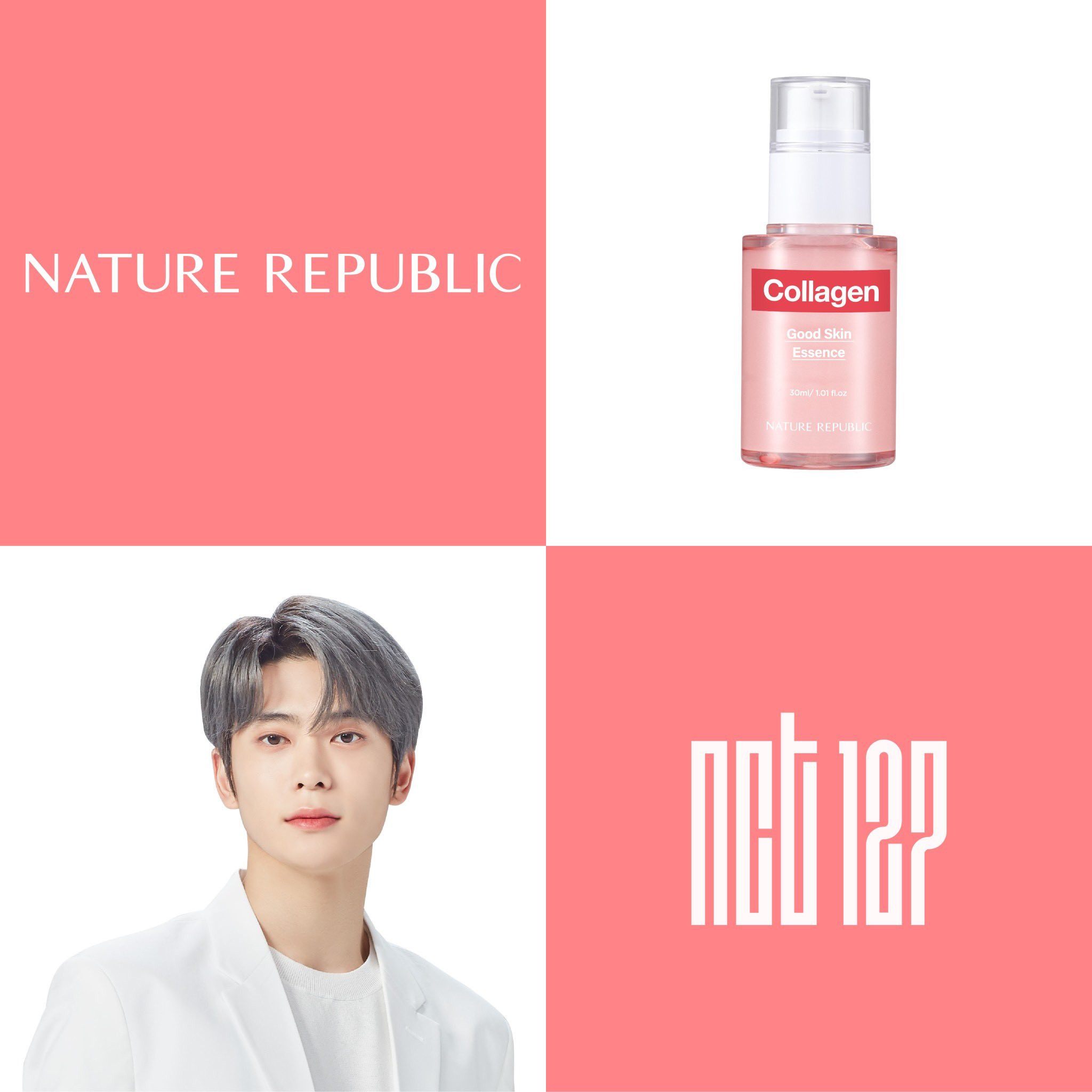 Tinh chất Nature Republic Collagen nâng cơ và cải thiện nếp nhăn