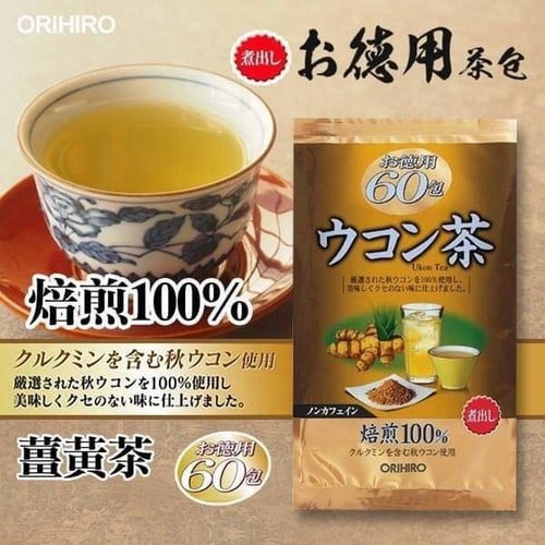 Trà Nghệ UKON Giải Độc Gan ORIHIRO - 60 GÓI