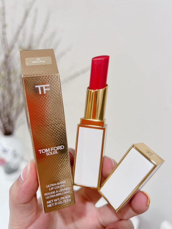 Son Tom Ford Ultra Shine Lip Color WillFul 07 – Màu Đỏ Hồng Đào 3.3g