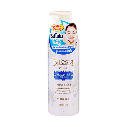 Sữa rửa mặt tạo bọt Bifesta Foaming Whip 180g (Màu xanh dương Acne Care - dòng dưỡng cho da mụn )