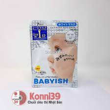 Mặt nạ Kose BABYISH trắng da 7 miếng