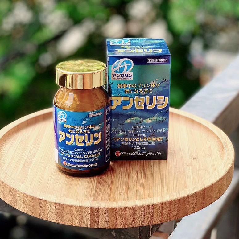 Viên Uống Hỗ Trợ Điều Trị Gout Minami Anserine 240 Viên