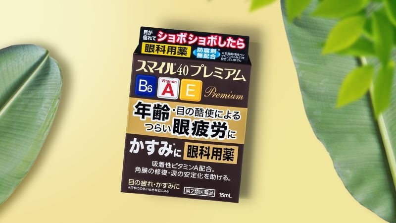 Nước Nhỏ Mắt Lion 40 Smile Premium Cho Người Lớn Tuổi 15Ml