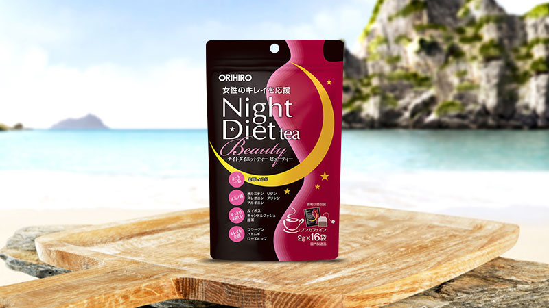 Trà Giảm Cân Beauty Orihiro Night Diet Tea 16 Gói
