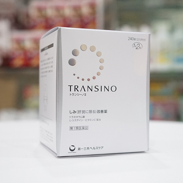 Viên Uống Trị Nám, Trắng Da Transino Whitening 240 Viên