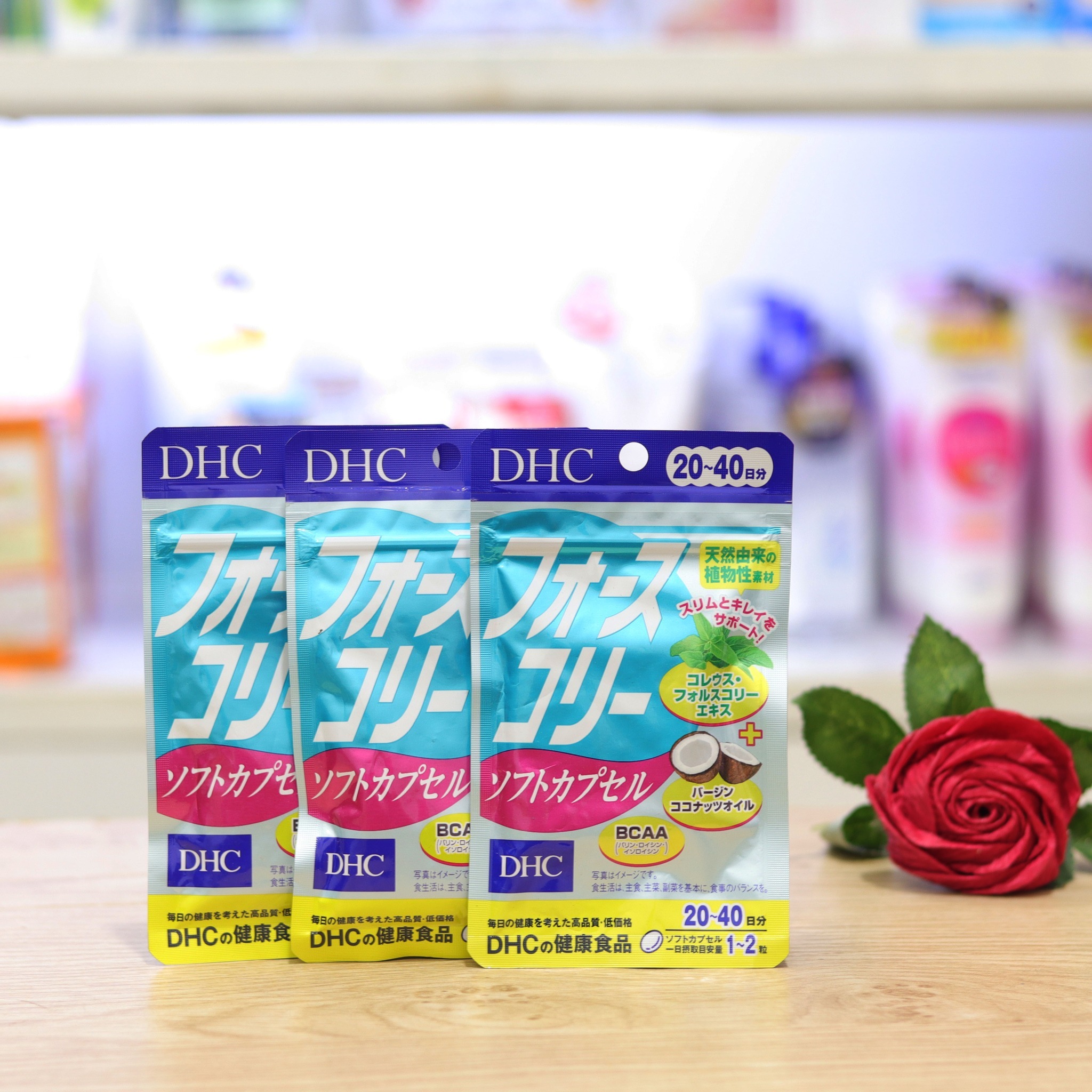 Viên Uống Giảm Cân DHC Bổ Sung Dầu Dừa Và Làm Đẹp Da 40 Viên