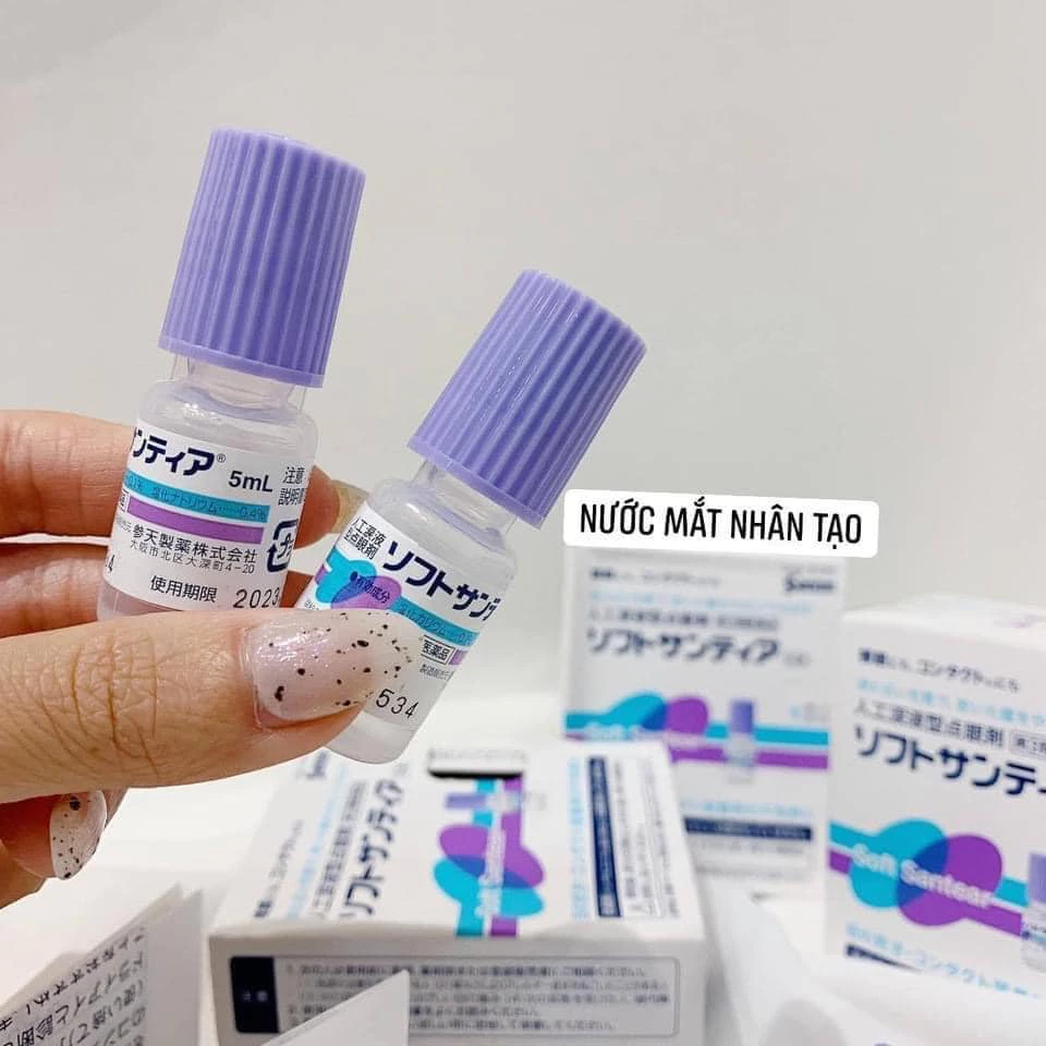 Nước mắt nhân tạo Soft Santear 5mlx4