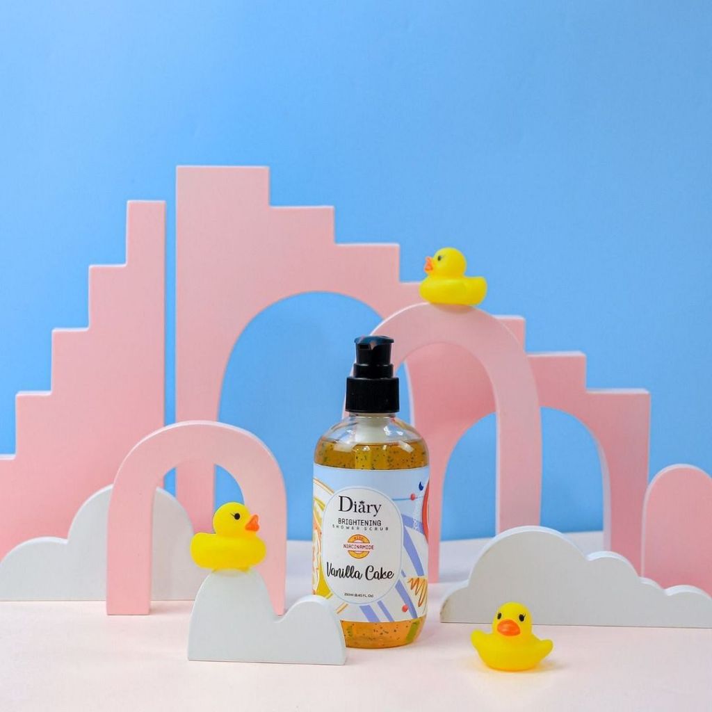 Gel Tắm Dưỡng Da Trắng Sáng Diary Vanilla Cake (250Ml)