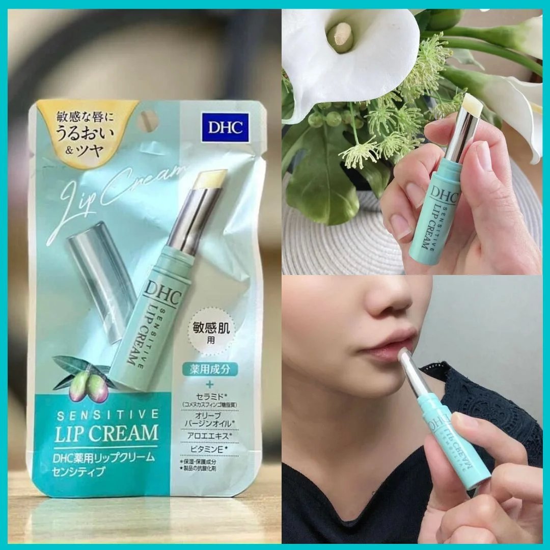 Son dưỡng môi DHC không màu cho da nhạy cảm 1.5g