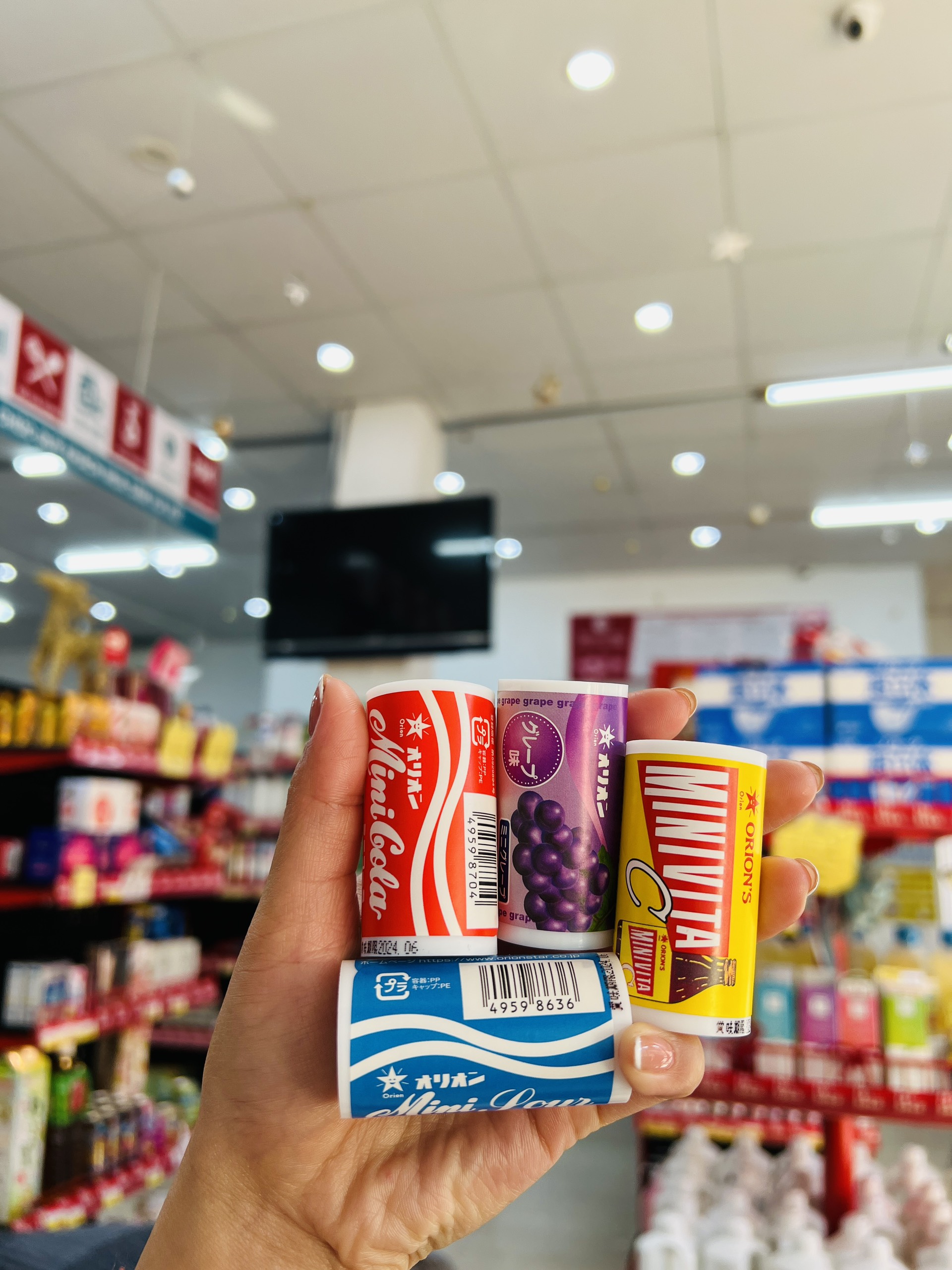 Kẹo orion mini vitamin c - màu tím