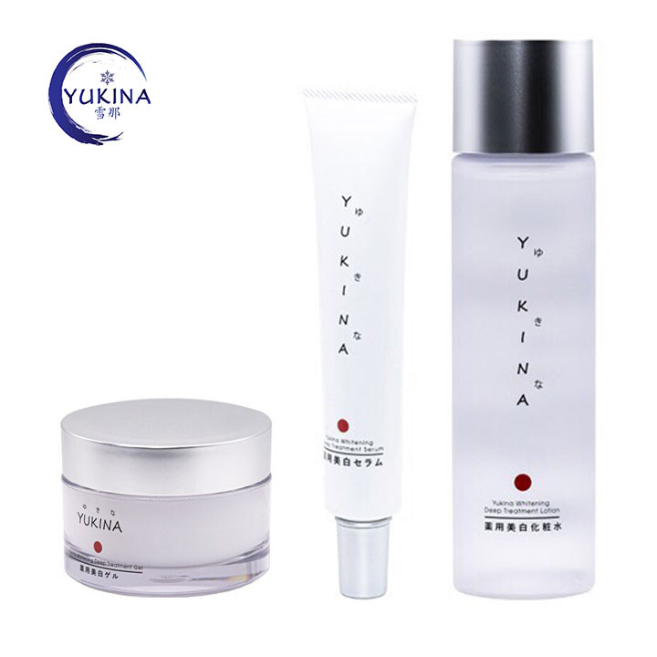Sét trị nám, trắng da chuyên sâu Yukina (Lotion, Serum, kem dưỡng)