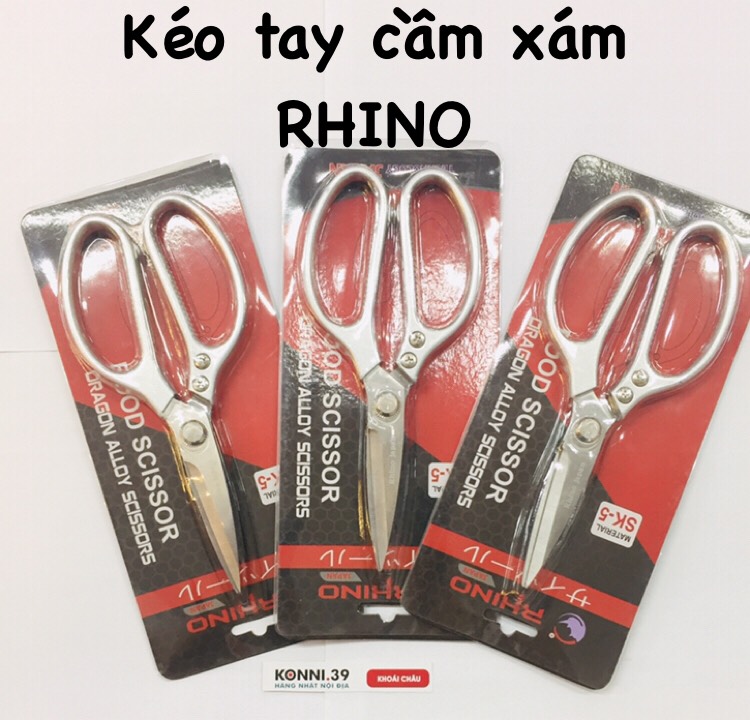 Kéo tay cầm xám RHINO