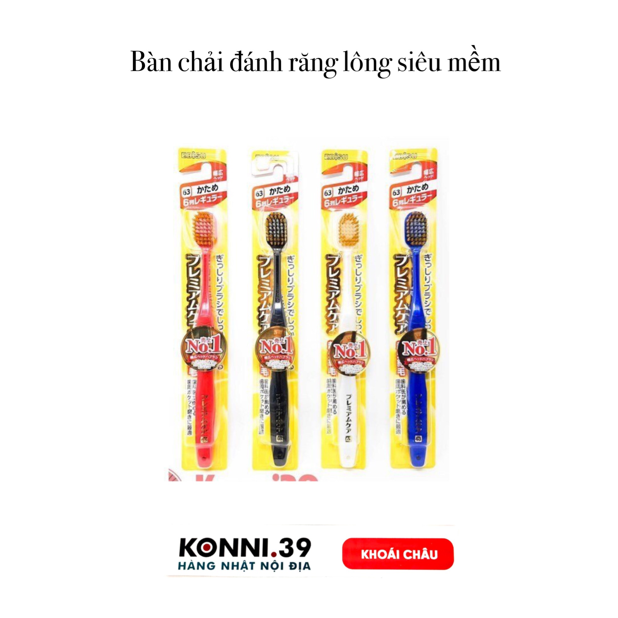 Bàn chải đánh răng lông siêu mềm