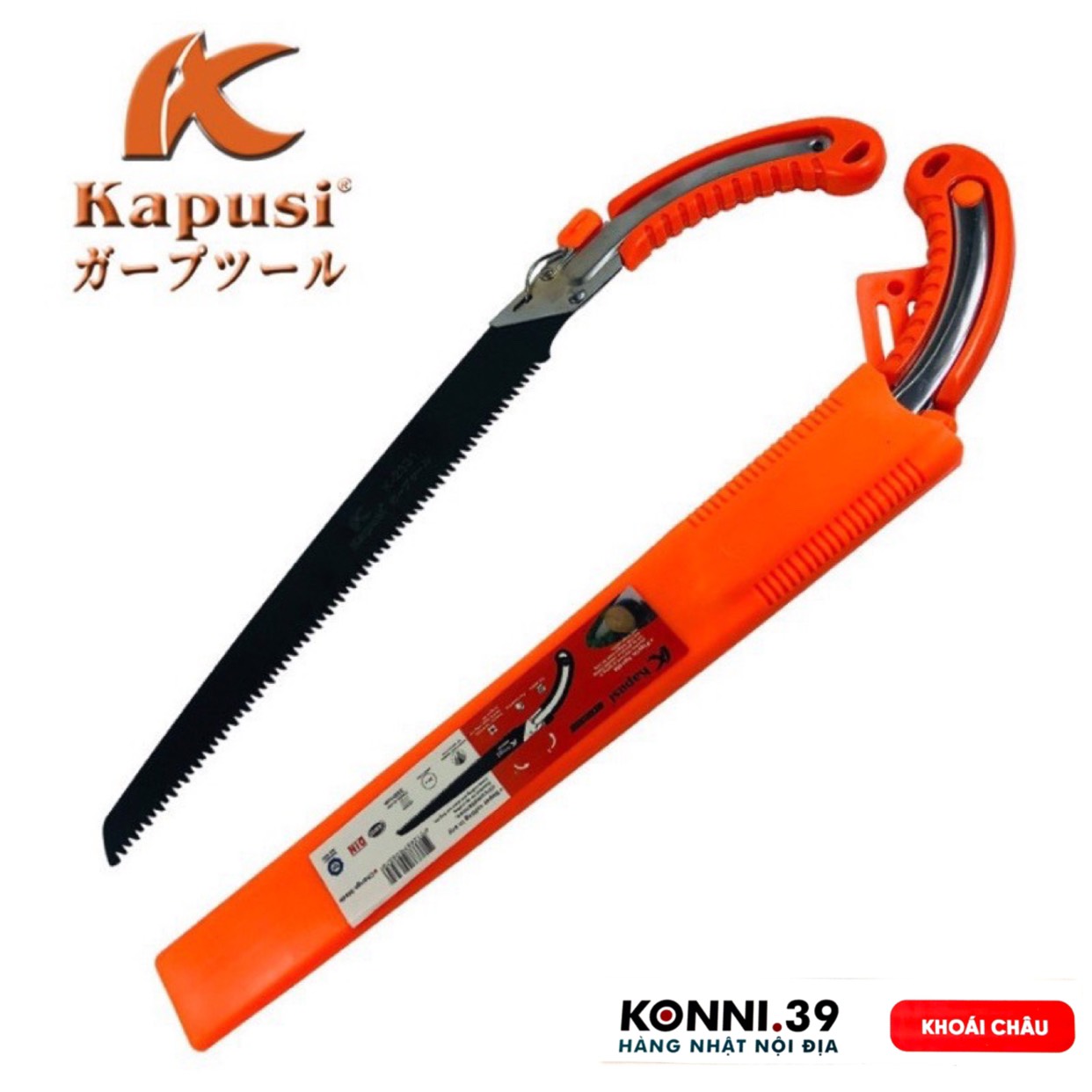 Cưa tay dạng thẳng KAPUSI_Vỏ giấy