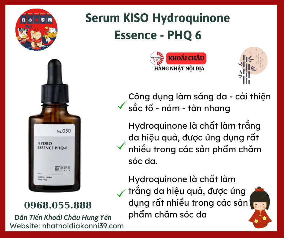 Serum Azelaic Acid 15% Kiso Care hỗ trợ da mụn, tái tạo phục hồi da 30ml