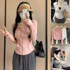 Áo Chống Nắng Chất Mát Chống Tia Cực Tím UPF 50+ Chất Lụa Băng Ôm Body Siêu Co Giãn