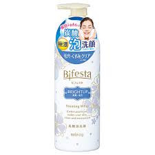 Sữa rửa mặt tạo bọt Bifesta Foaming Whip 180g (Màu xanh dương Acne Care - dòng dưỡng cho da mụn )