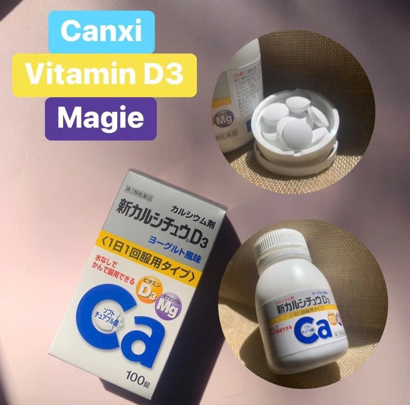 Viên Uống Bổ Sung Canxi Cao Cấp Kankodo Nhật Bản - Vị Sữa Chua