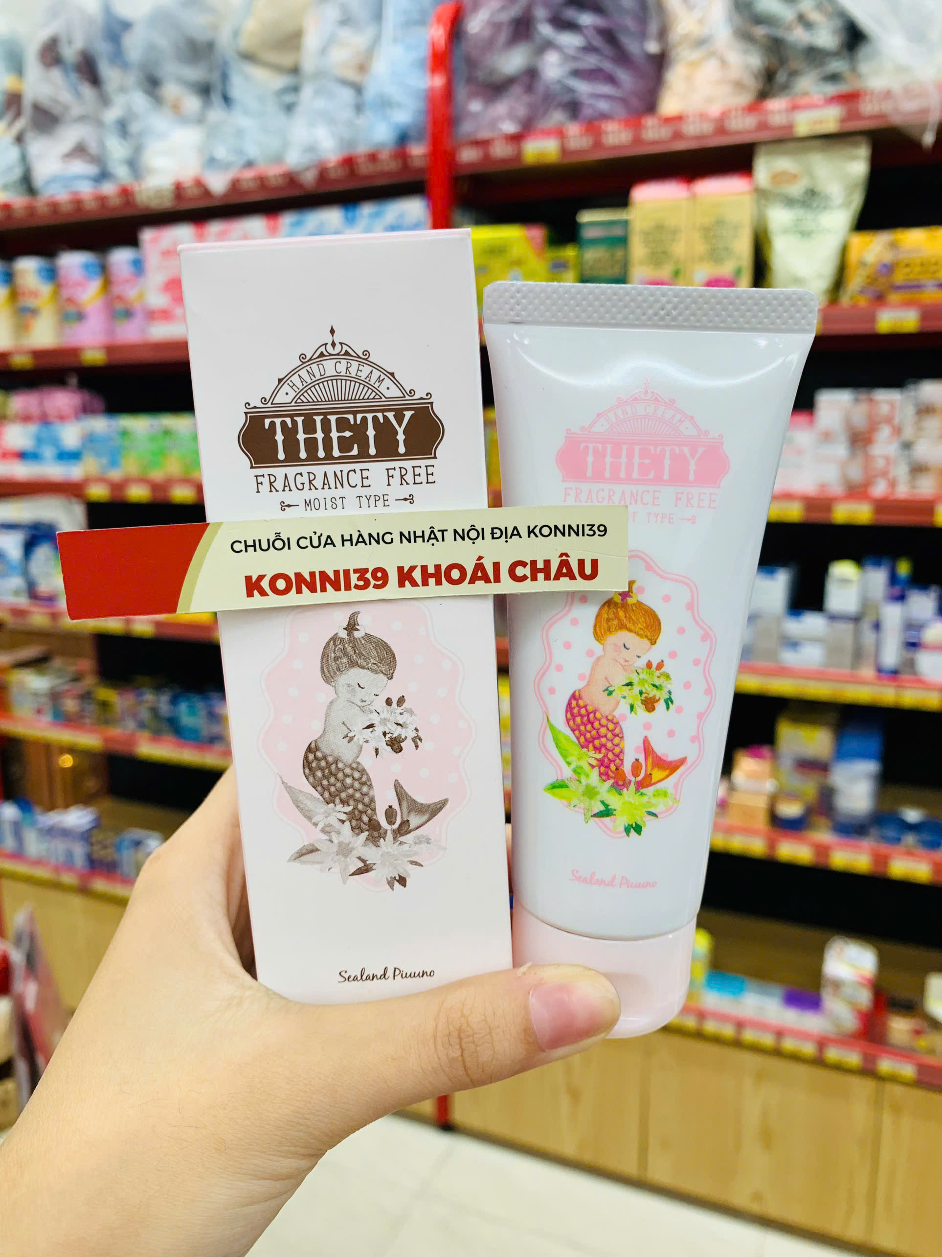 Kem Dưỡng Da Tay Sealand Punot THETY Không Mùi 65g