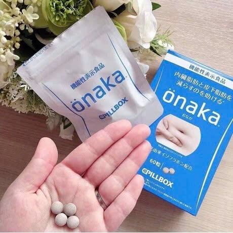 Viên Uống Giảm Mỡ Bụng ONAKA PILLBOX Nhật Bản 60 Viên