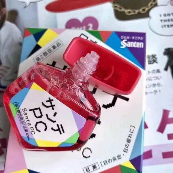 Nước Nhỏ Mắt Sante Chống Bức Xạ Từ Máy Tính 12Ml