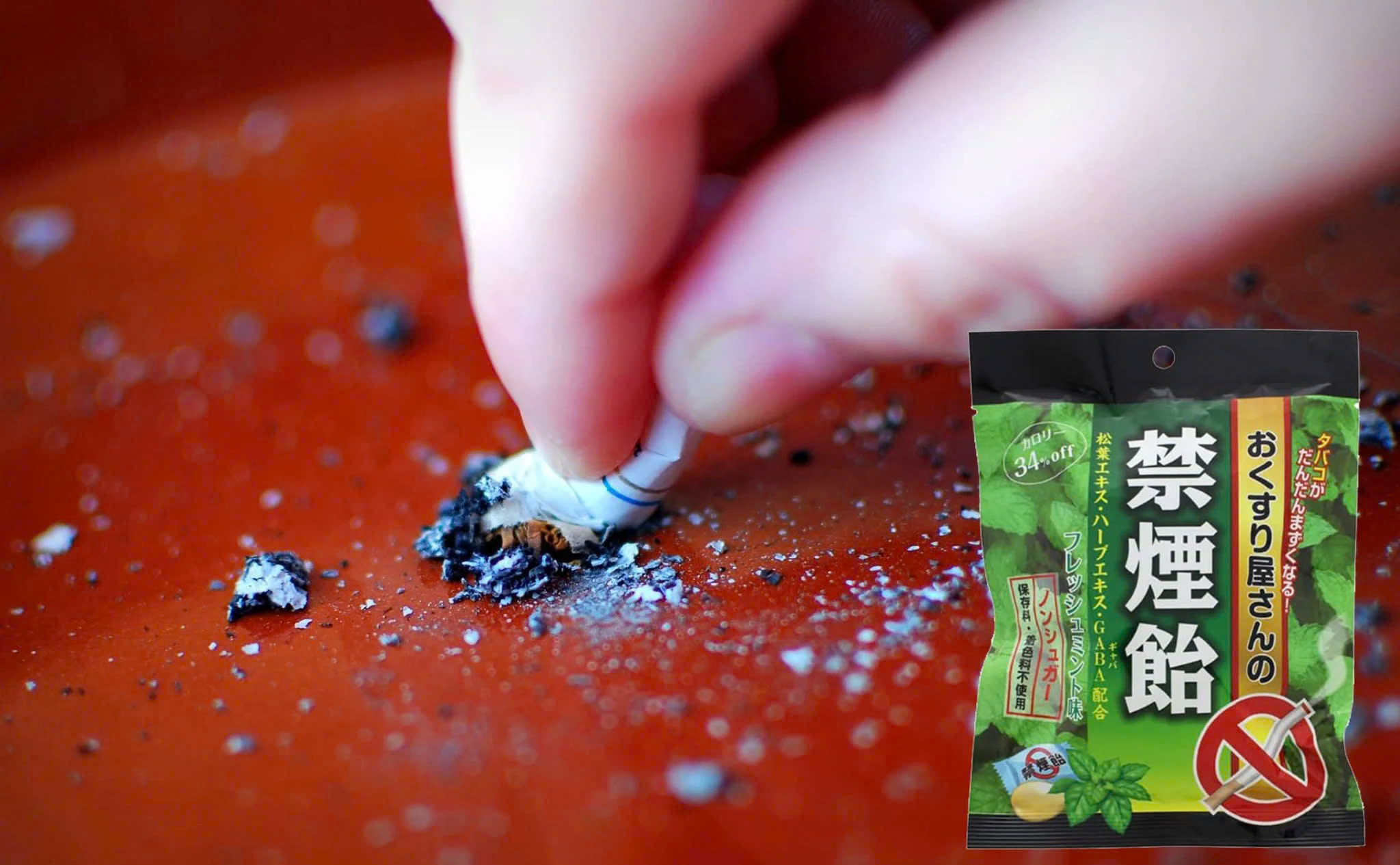 Kẹo Ngậm Cai Thuốc Lá Okuda Hương Bạc Hà