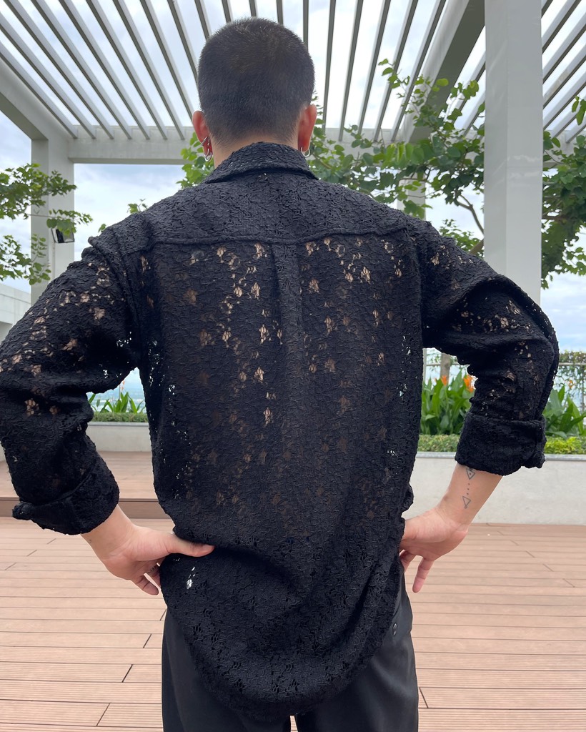 SMD-Black Lace Shirt