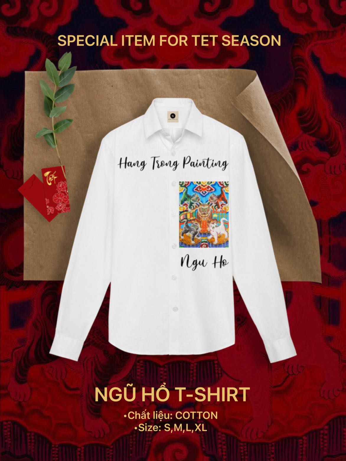 SMD-Ngũ Hổ Shirt