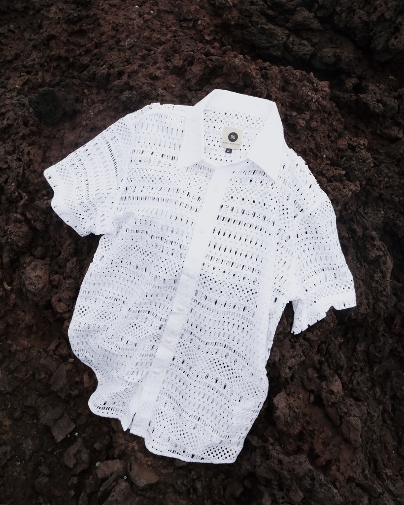 SMN-White Lace Shirt