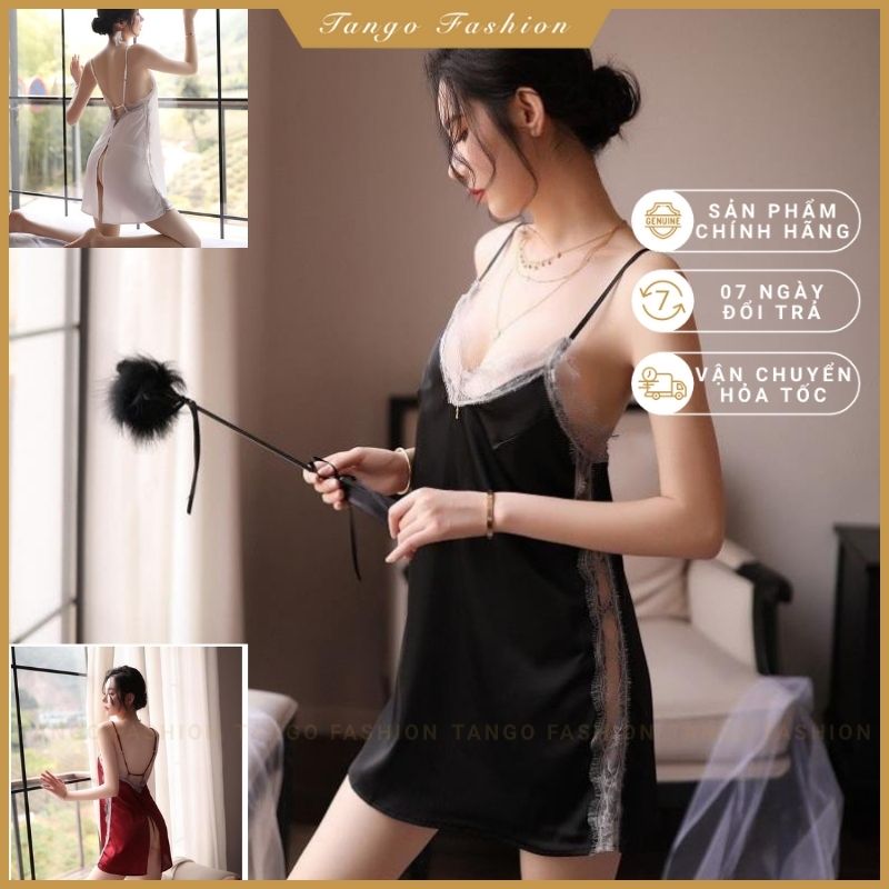 Top 9 váy ngủ 2 dây gợi cảm chất liệu ren xuyên thấu sexy