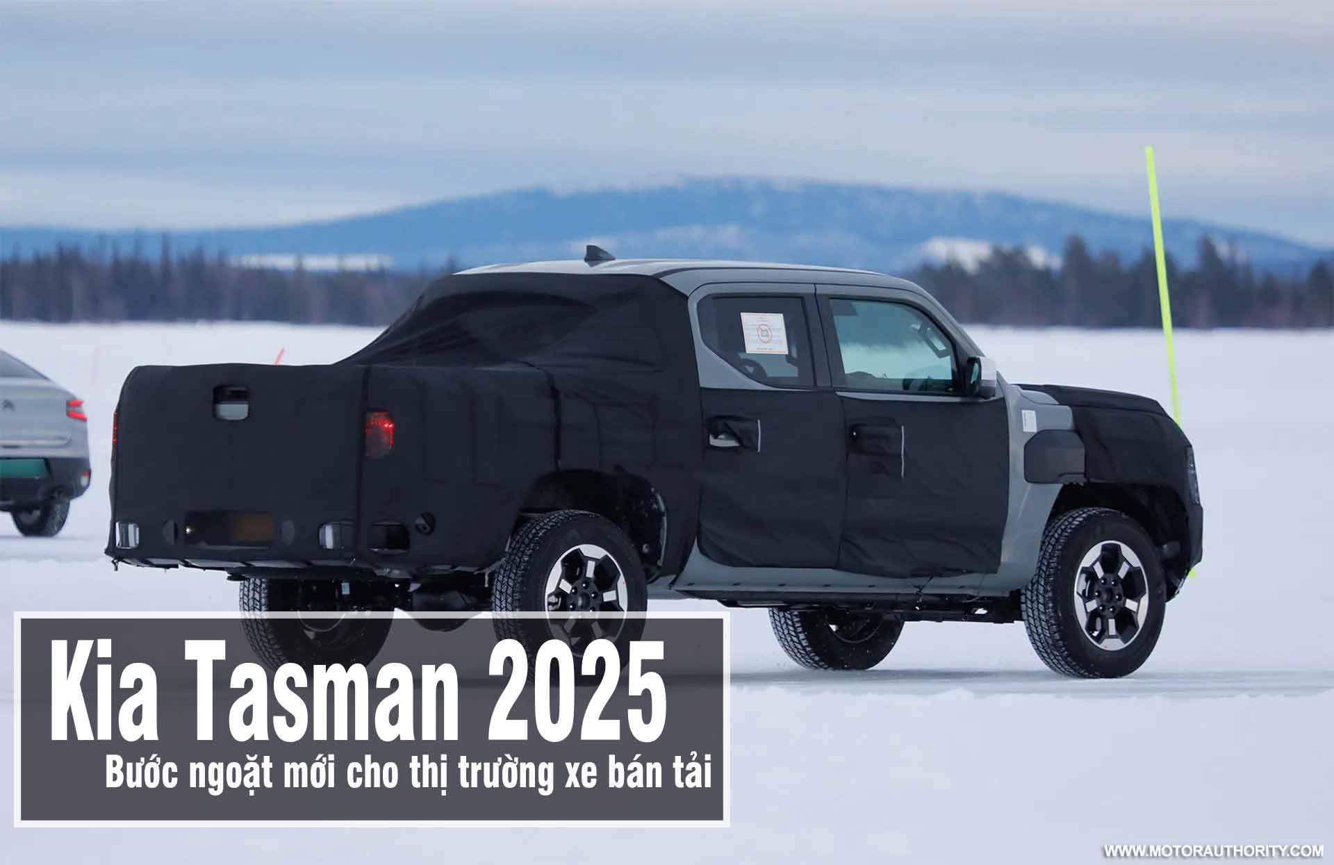 Kia Tasman 2025 lộ diện: Bước ngoặt mới cho thị trường xe bán tải