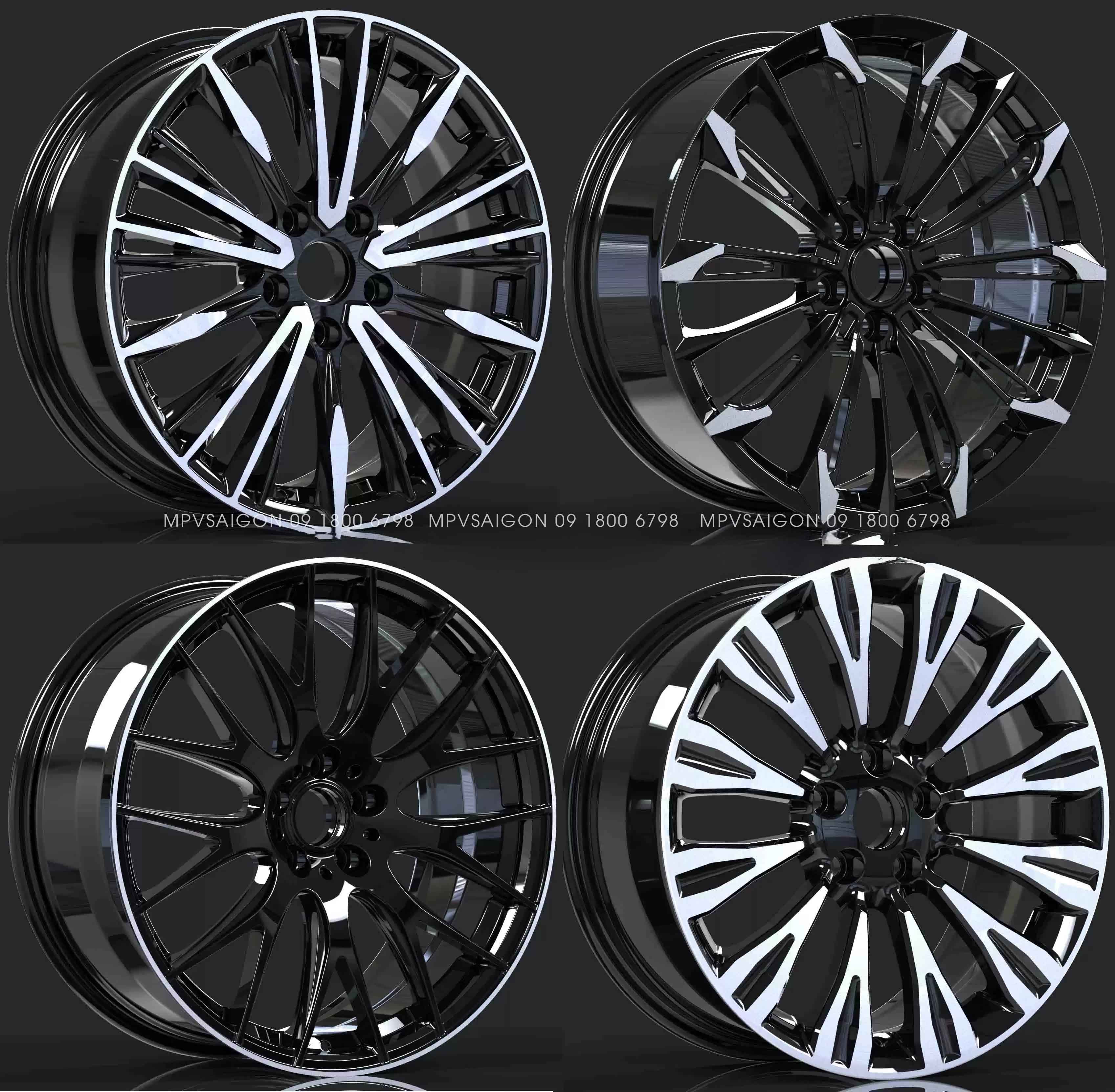 Bộ sưu tập mâm xe cao cấp cho Kia Carnival tại MPVSAIGON